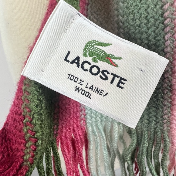 Lacoste wool scarf - Picture 3 of 7